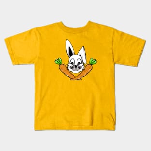 Bunny and the Sweet Carrots Kids T-Shirt